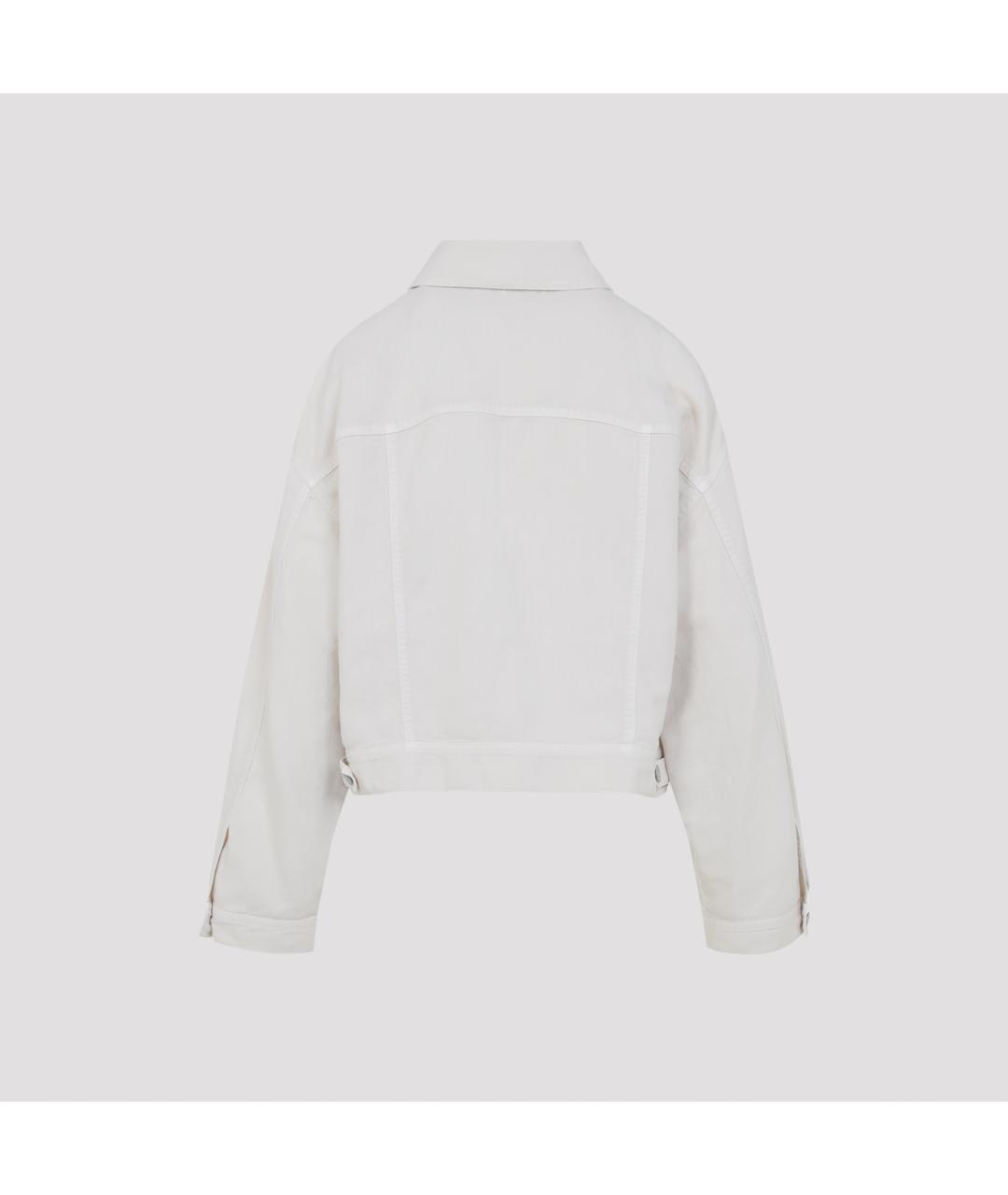 BRUNELLO CUCINELLI Бежевая хлопковая куртка, фото 5