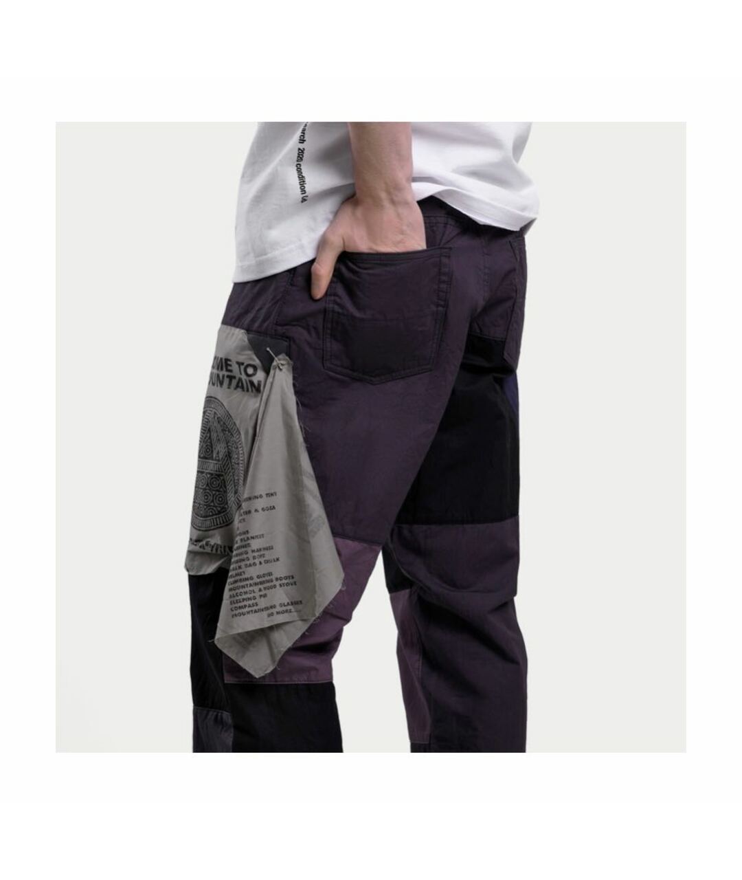 AZTECH MOUNTAIN Антрацитовые хлопковые повседневные брюки, фото 4