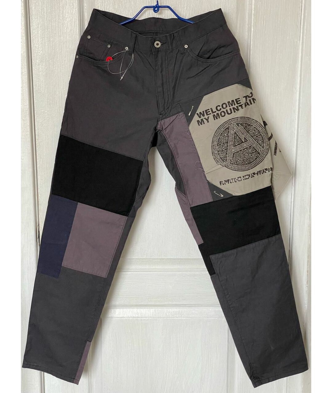 AZTECH MOUNTAIN Антрацитовые хлопковые повседневные брюки, фото 2