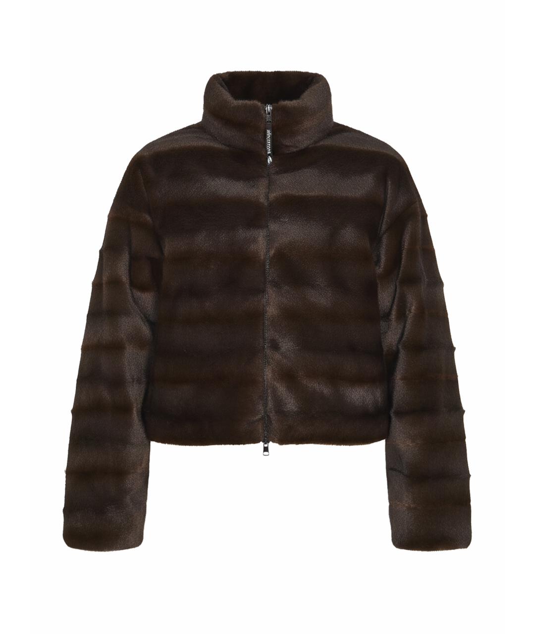 BALENCIAGA Черный полиэстеровый пуховик, фото 1