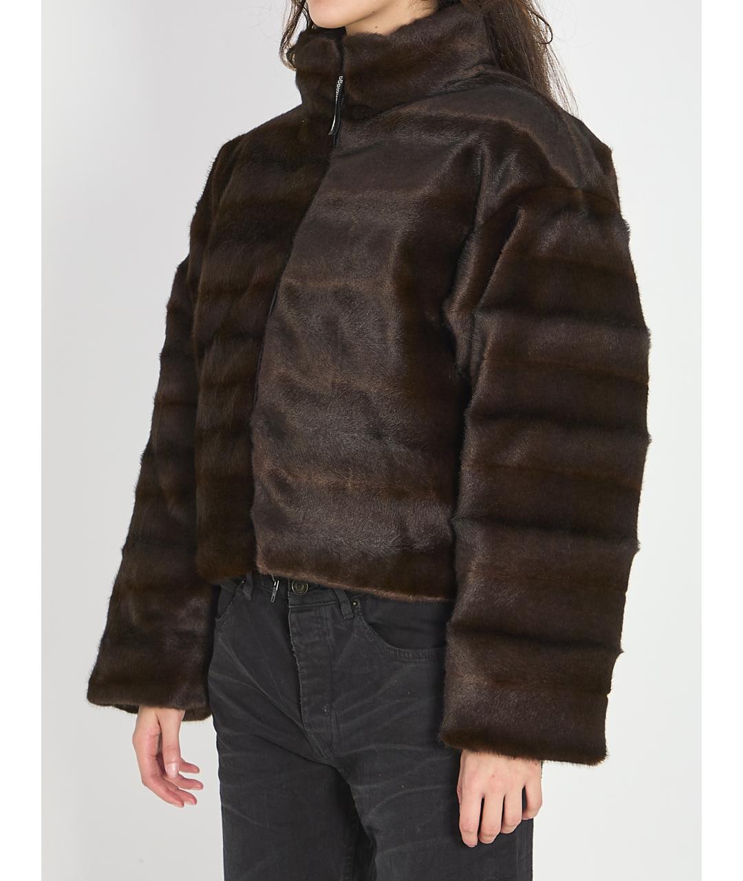 BALENCIAGA Черный полиэстеровый пуховик, фото 2