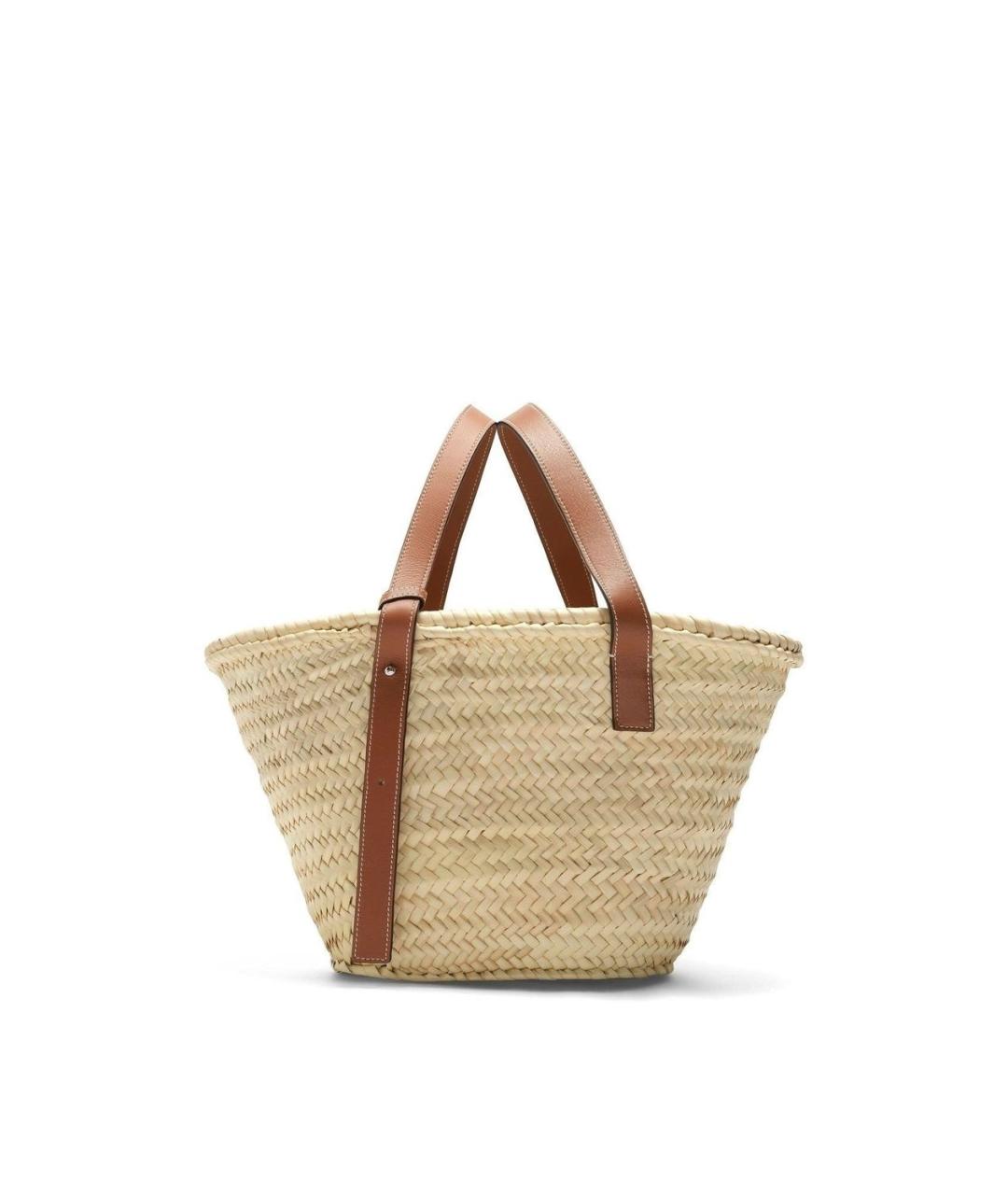 LOEWE Бежевая сумка тоут, фото 5