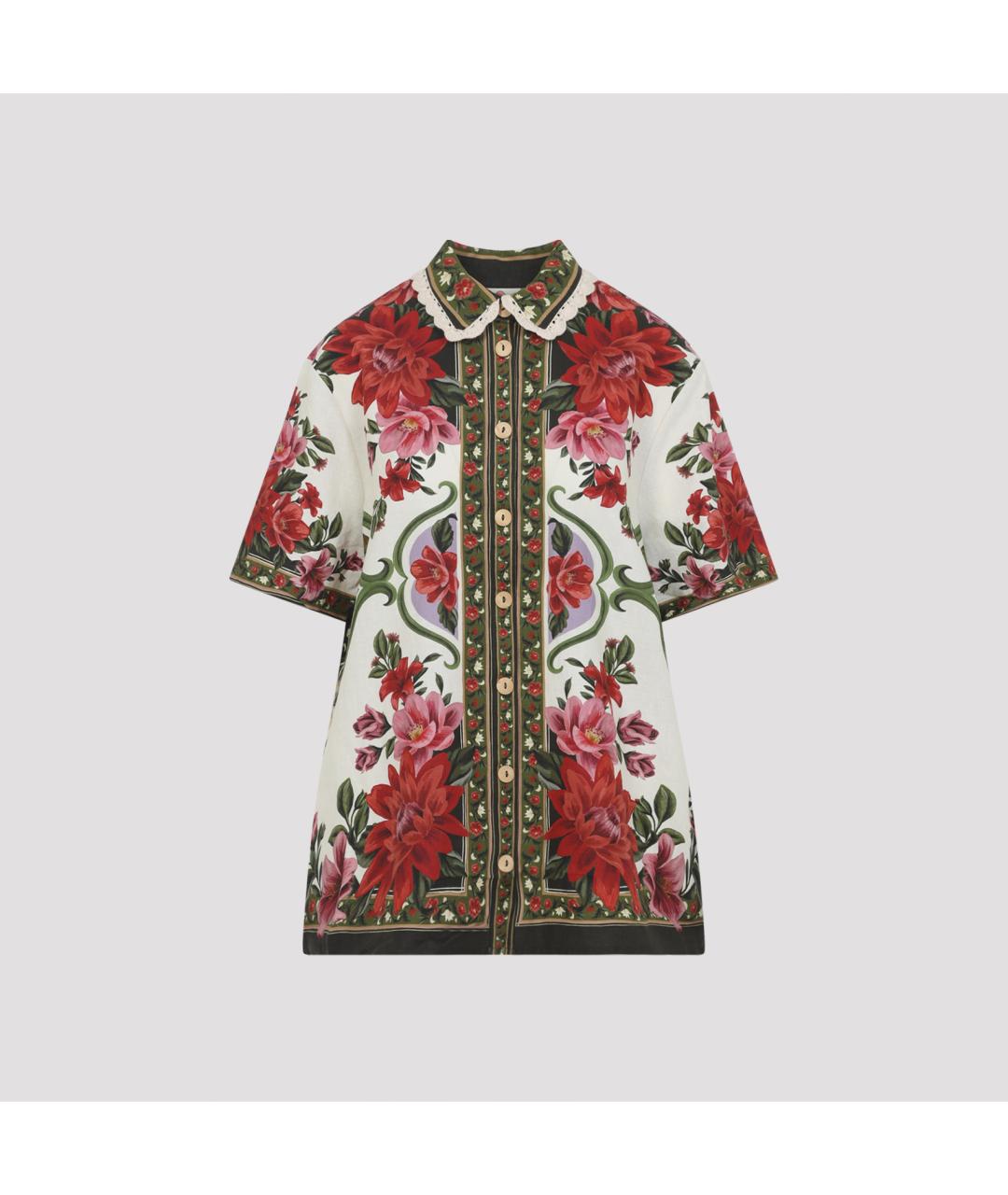 FARM RIO Мульти льняная рубашка, фото 2