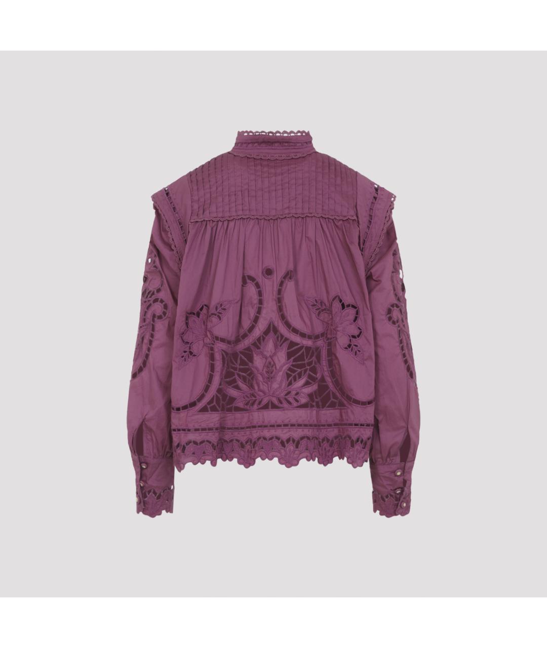 FARM RIO Розовая хлопковая блузы, фото 3