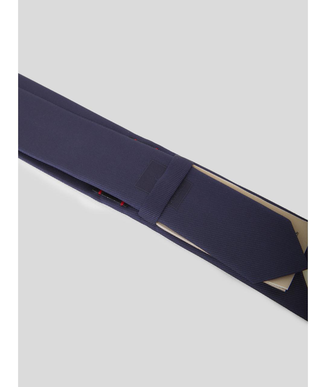 GUCCI Синий шелковый галстук, фото 3