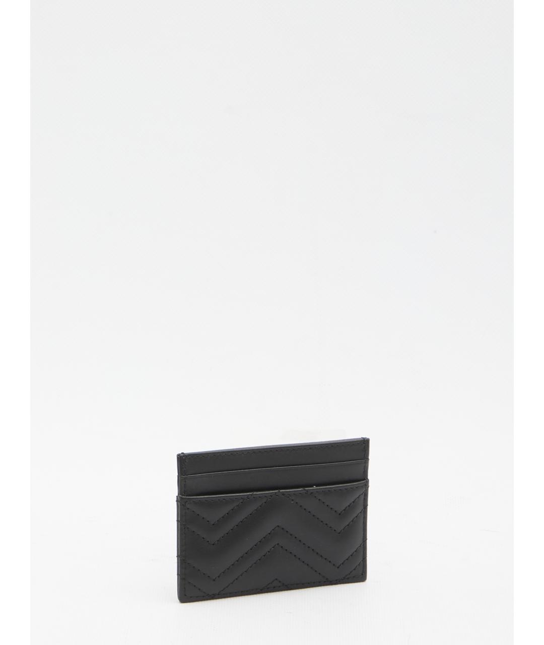 GUCCI Черный кожаный кардхолдер, фото 2