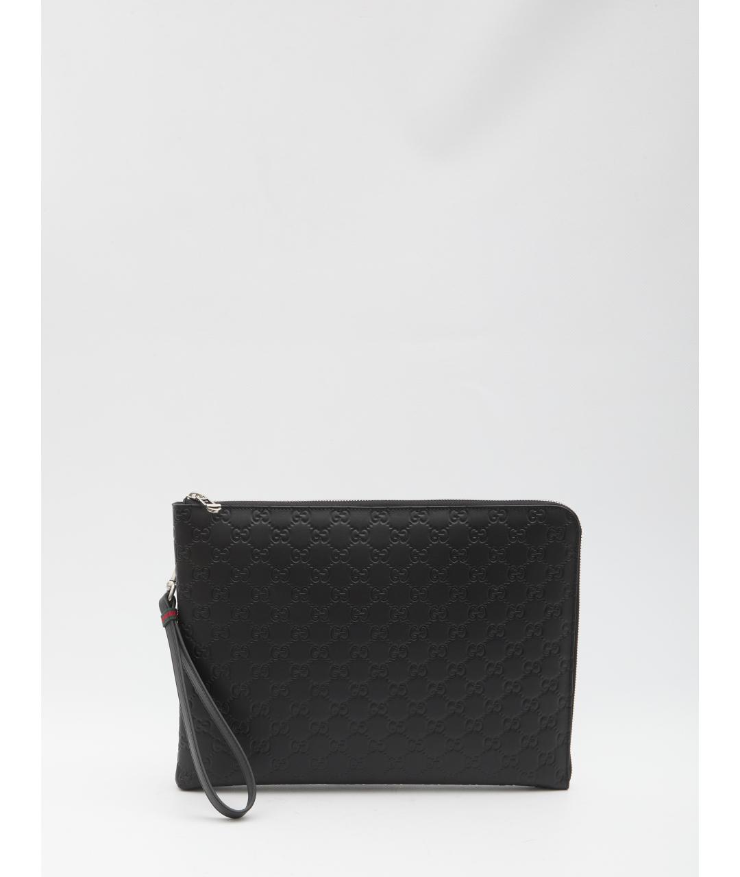 GUCCI Черная кожаная папка для документов, фото 4