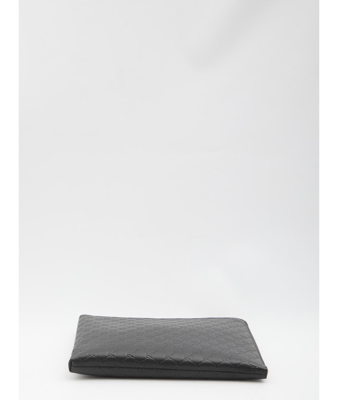 GUCCI Черная кожаная папка для документов, фото 3