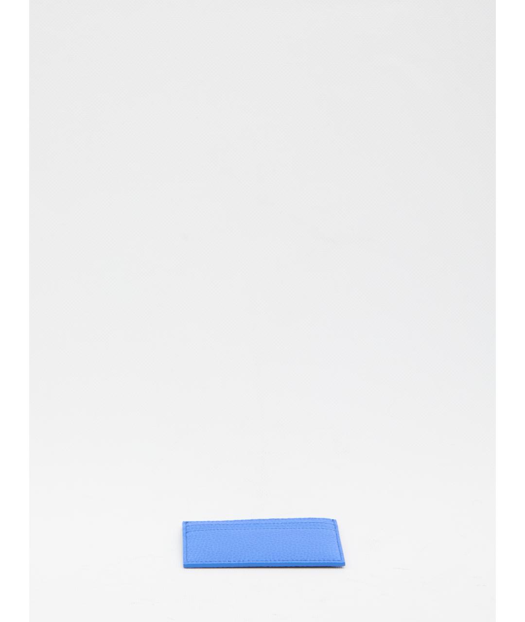 CELINE Синий кожаный кардхолдер, фото 3