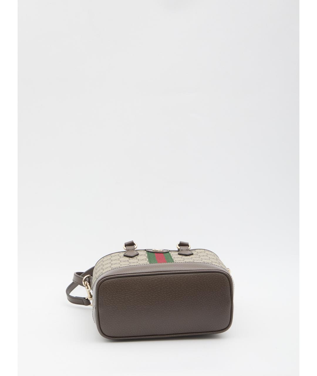 GUCCI Бежевая сумка тоут, фото 6