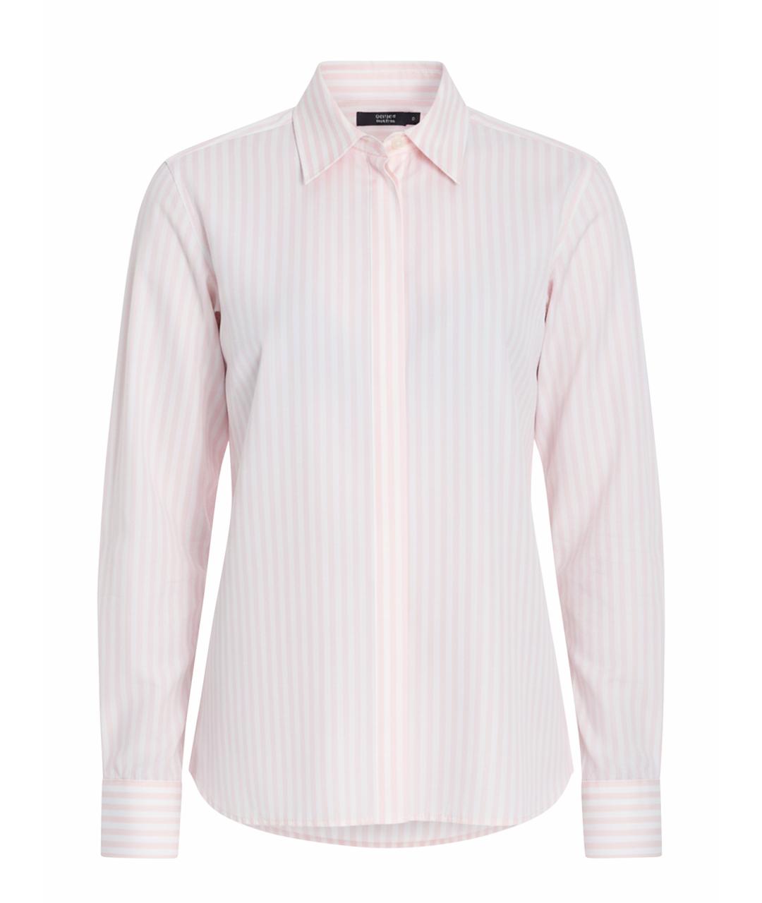 MAX MARA Розовая хлопковая рубашка, фото 1