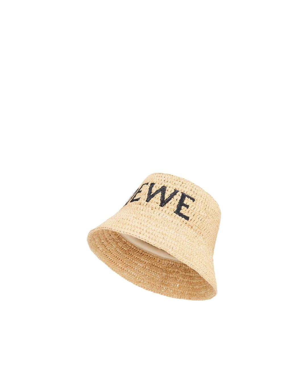LOEWE Бежевая панама, фото 2