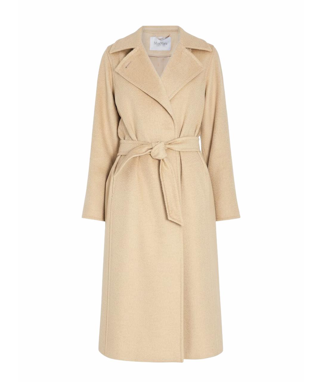 MAX MARA Бежевое пальто, фото 1