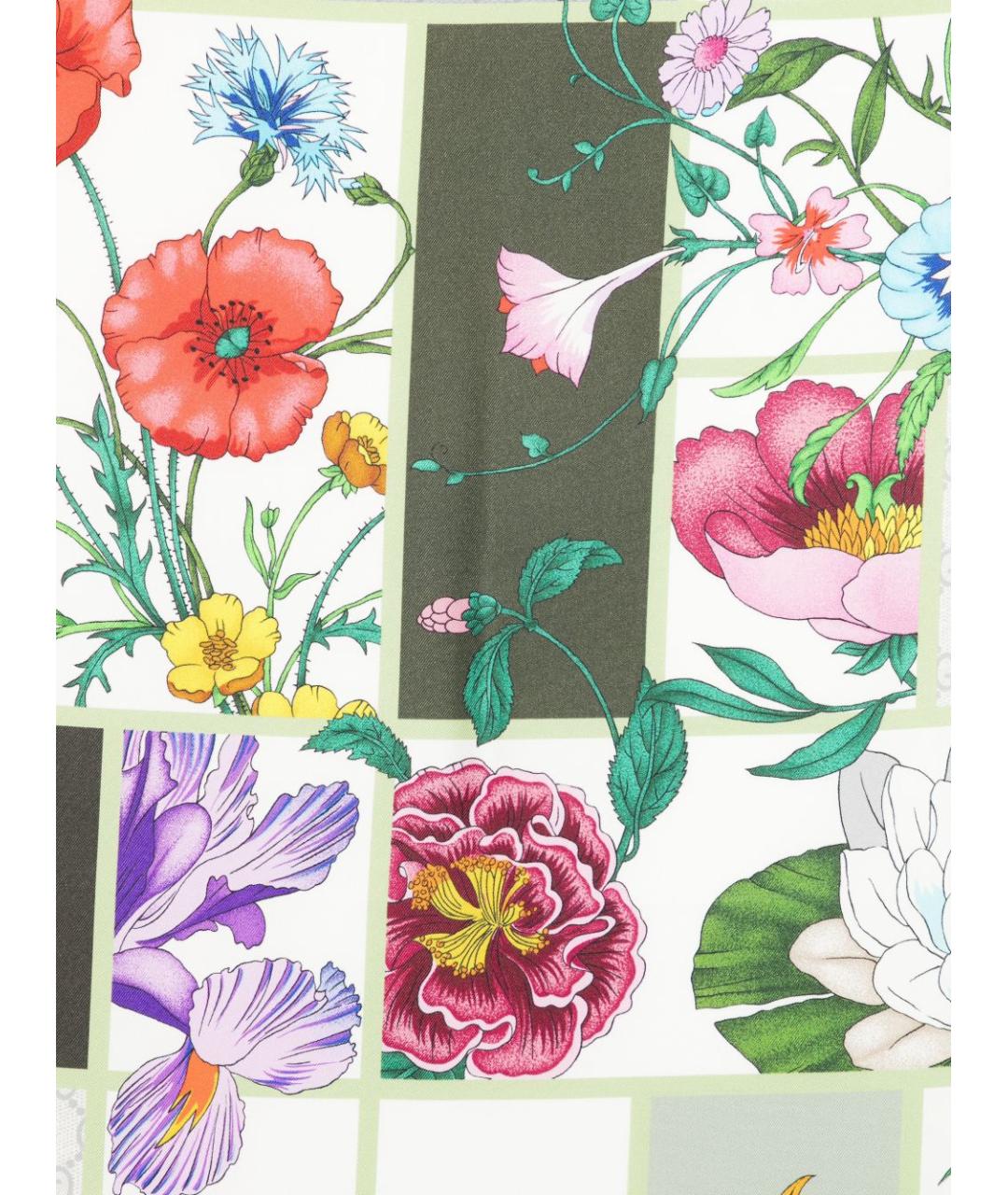 GUCCI Мульти шелковый платок, фото 3