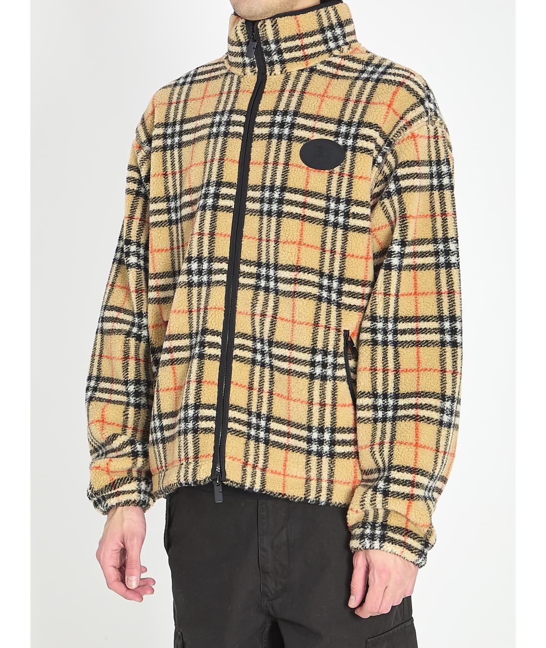 BURBERRY Бежевая шерстяная куртка, фото 3