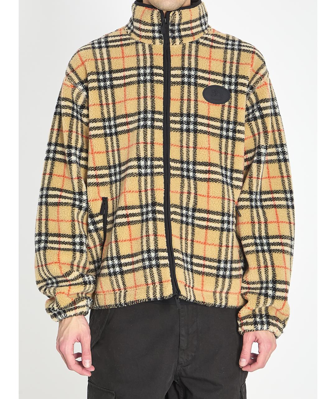 BURBERRY Бежевая шерстяная куртка, фото 1