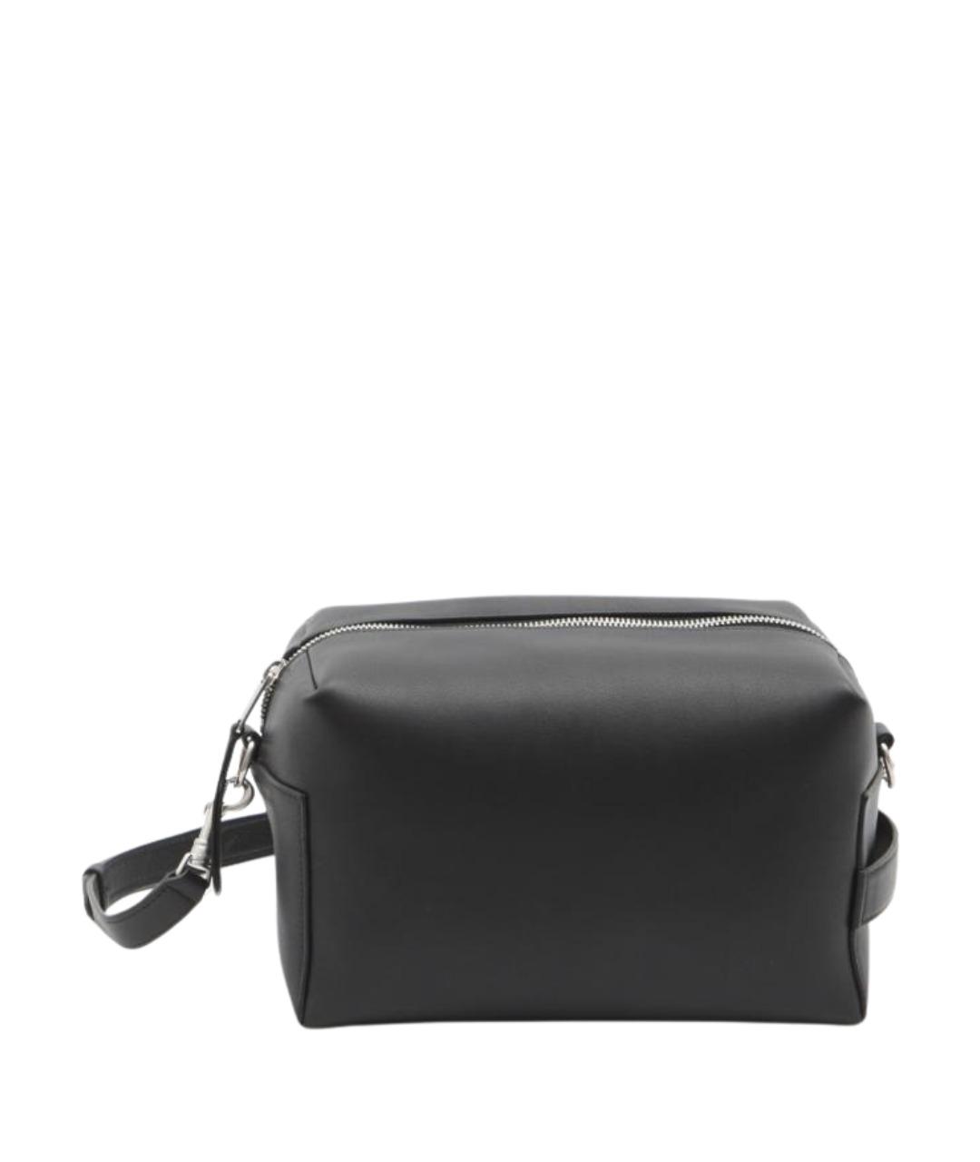 CELINE Черная кожаная сумка на плечо, фото 1