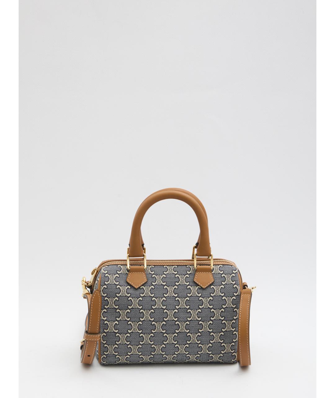 CELINE Мульти тканевая сумка с короткими ручками, фото 2