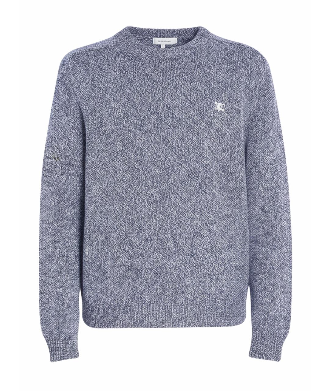 CELINE Синий шерстяной джемпер / свитер, фото 1