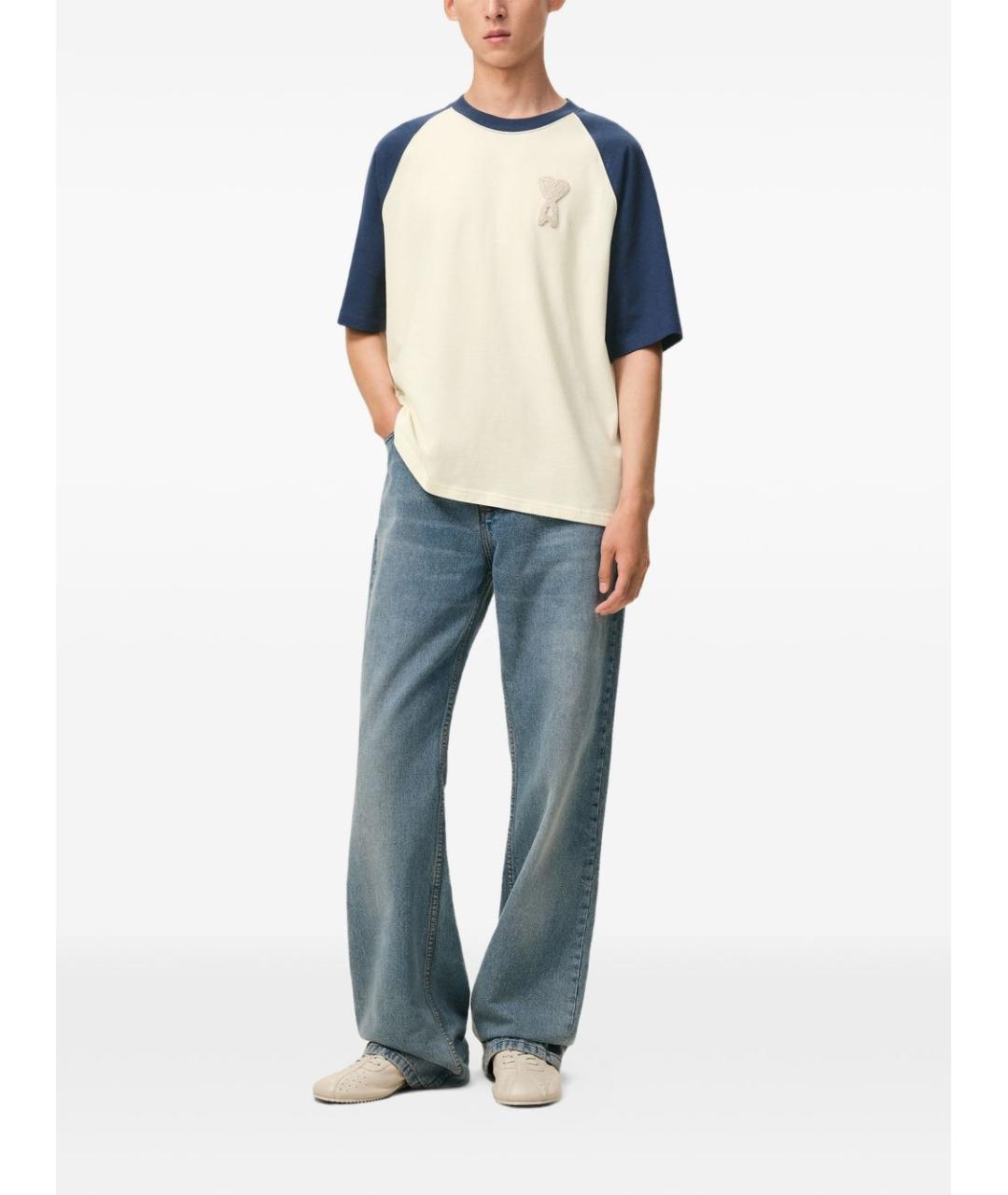 Ami Paris Мульти хлопковая футболка, фото 5