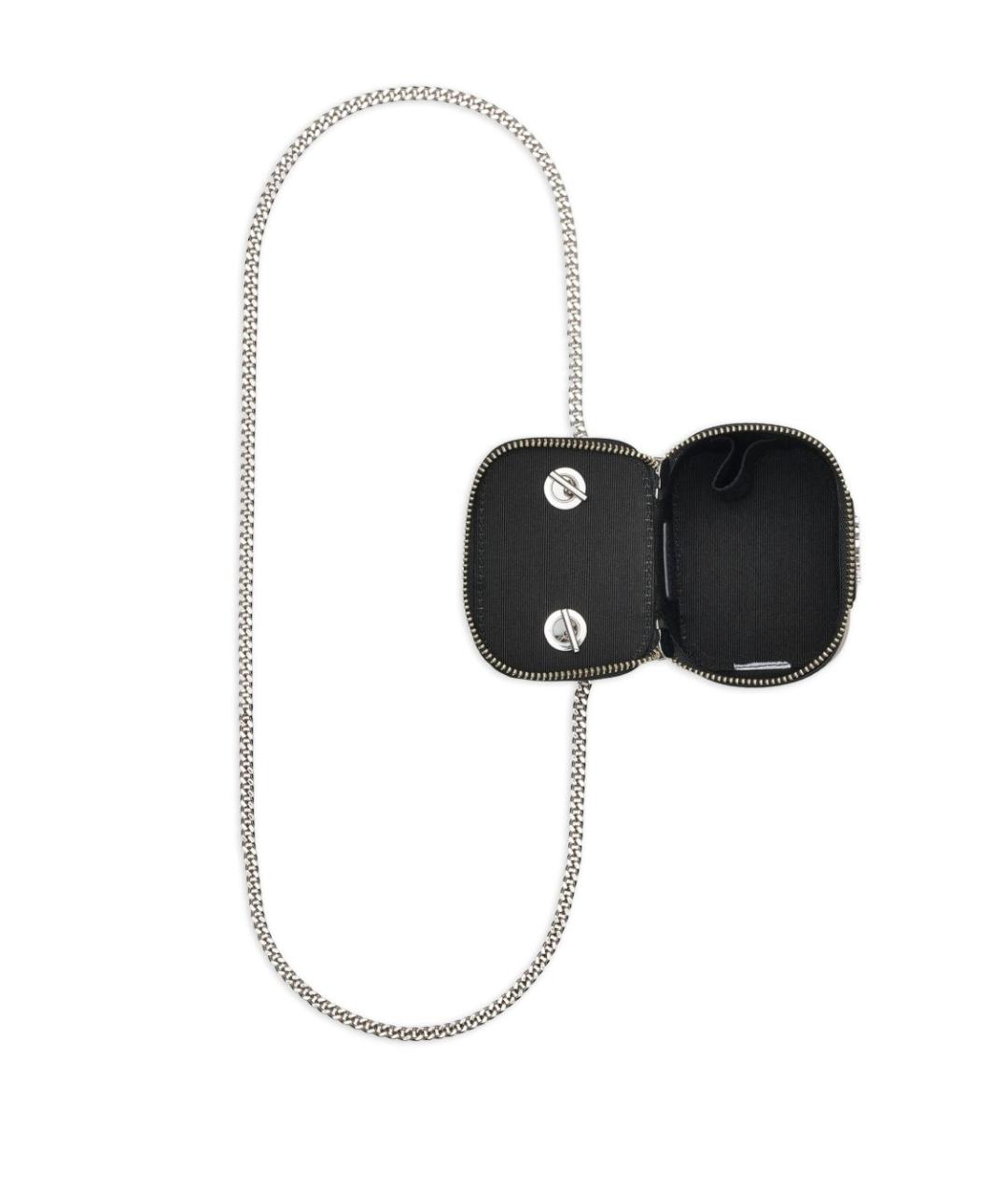 MARC JACOBS Черная кожаная сумка через плечо, фото 5