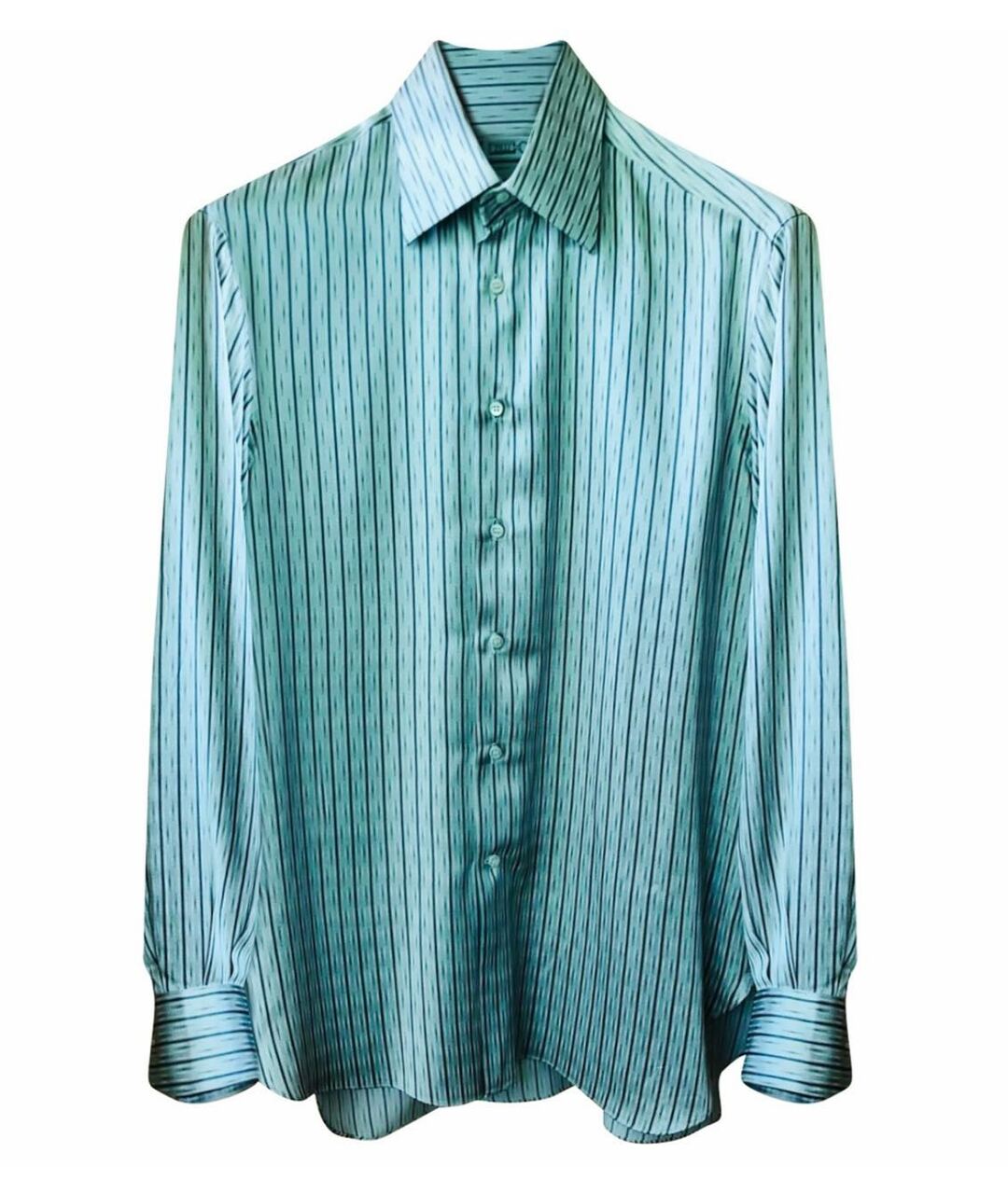 ZILLI Мульти шелковая классическая рубашка, фото 1