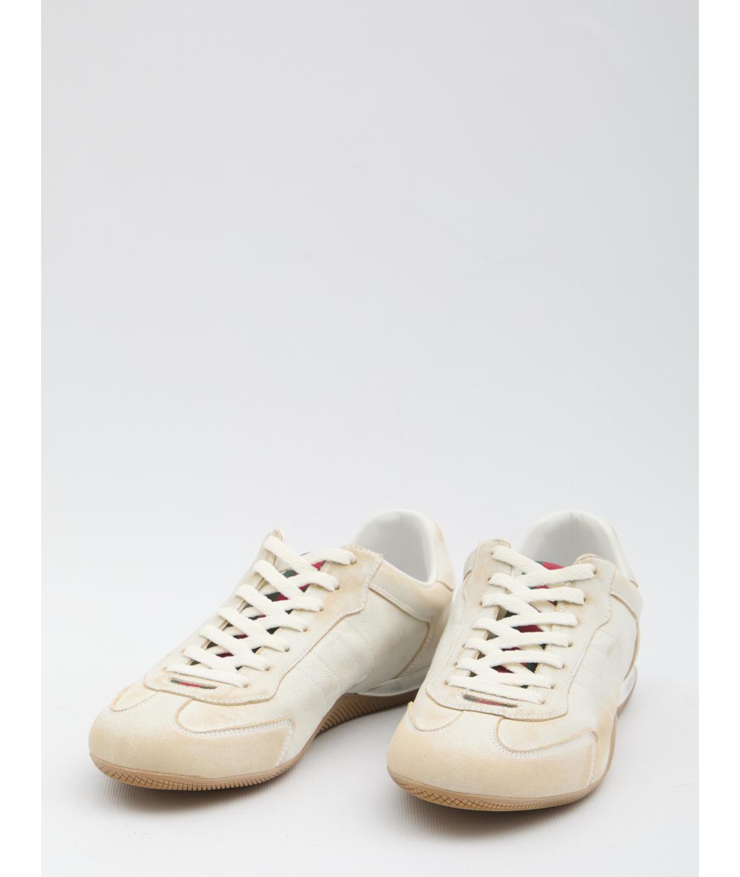 GUCCI Мульти кожаные кроссовки, фото 5