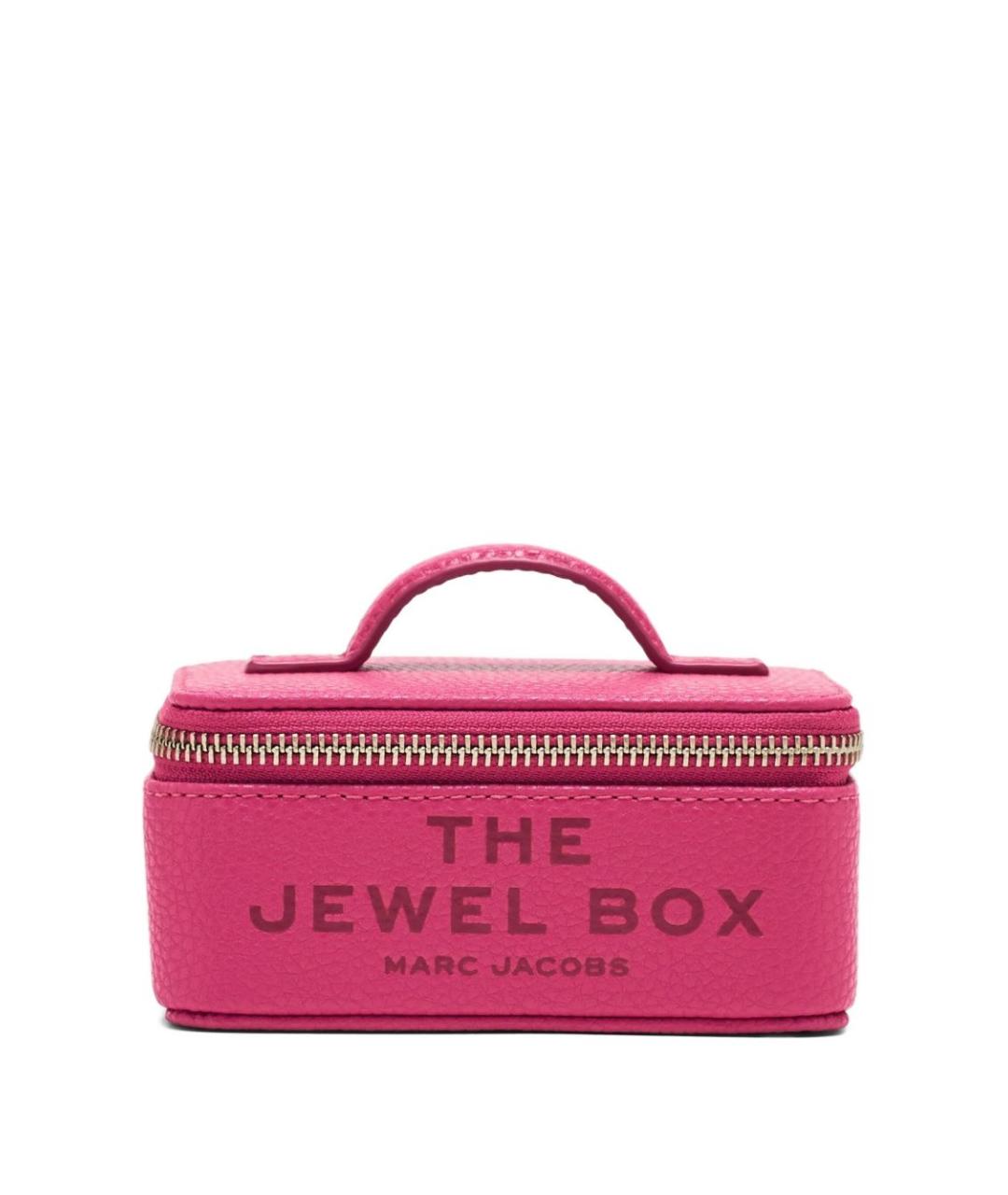 MARC JACOBS Фуксия кожаный чемодан, фото 1