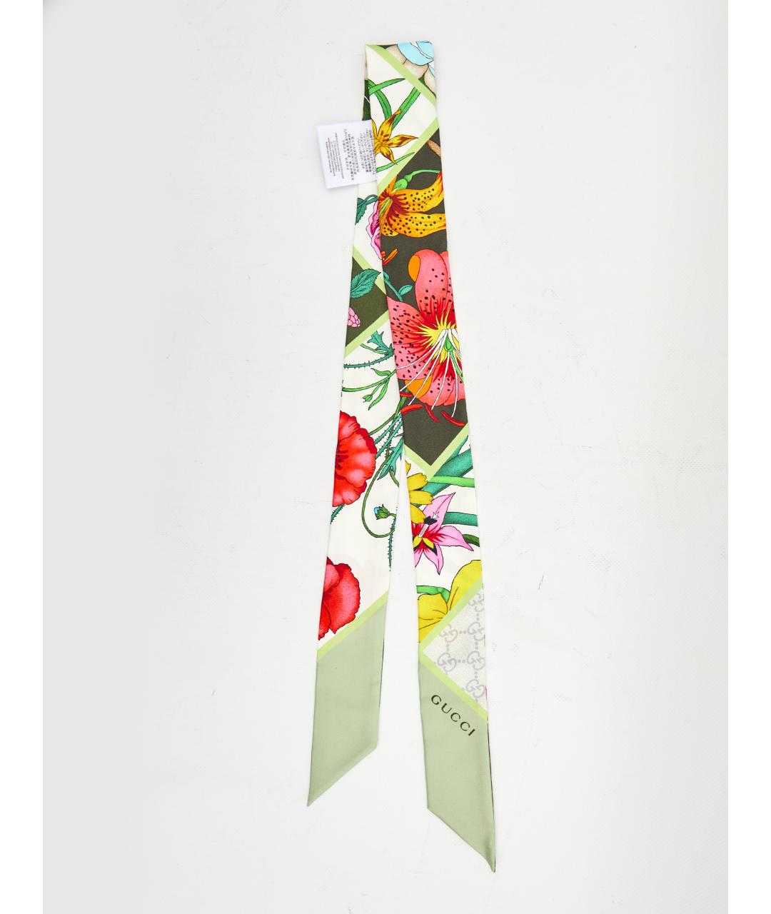 GUCCI Мульти шелковый платок, фото 4