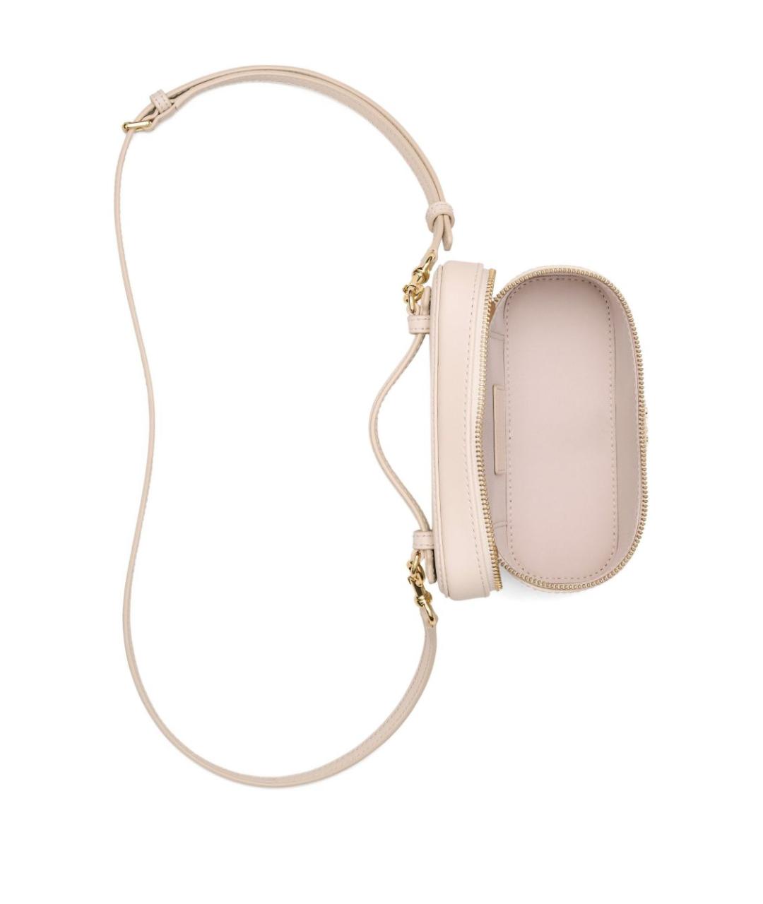 MARC JACOBS Бежевая кожаная сумка через плечо, фото 4