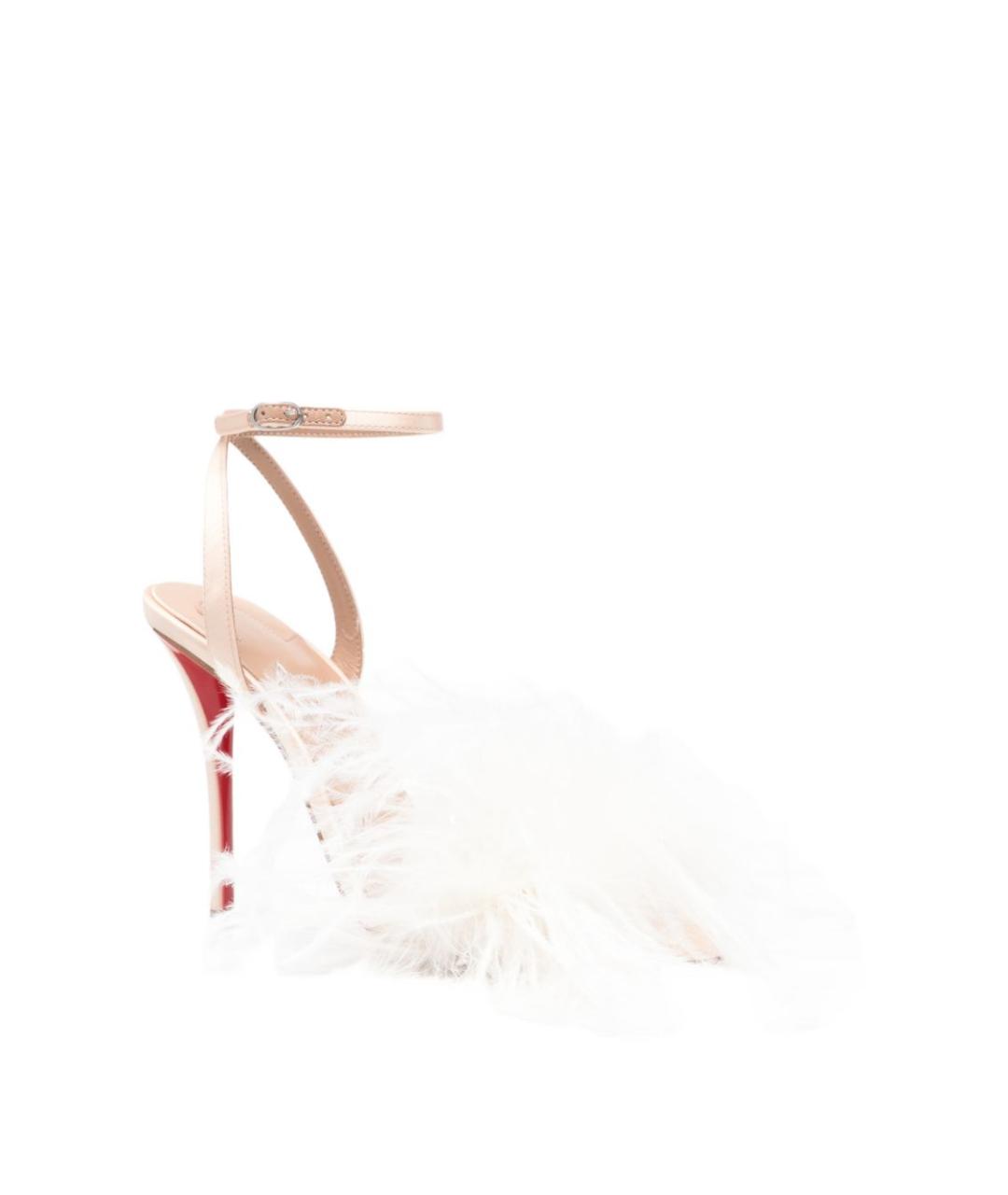 CHRISTIAN LOUBOUTIN Розовые босоножки, фото 4