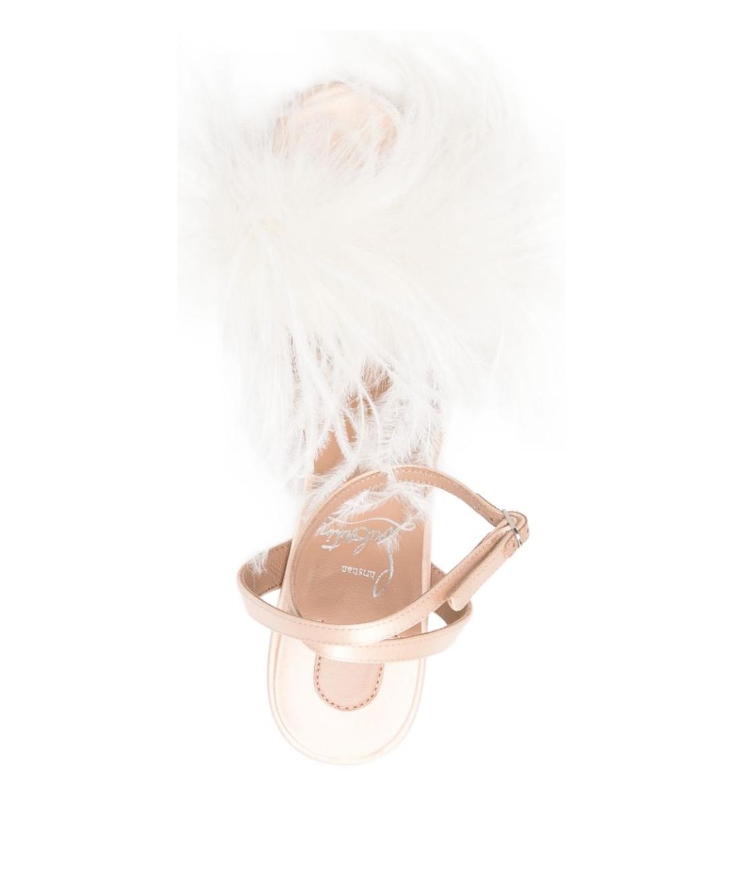 CHRISTIAN LOUBOUTIN Розовые босоножки, фото 2