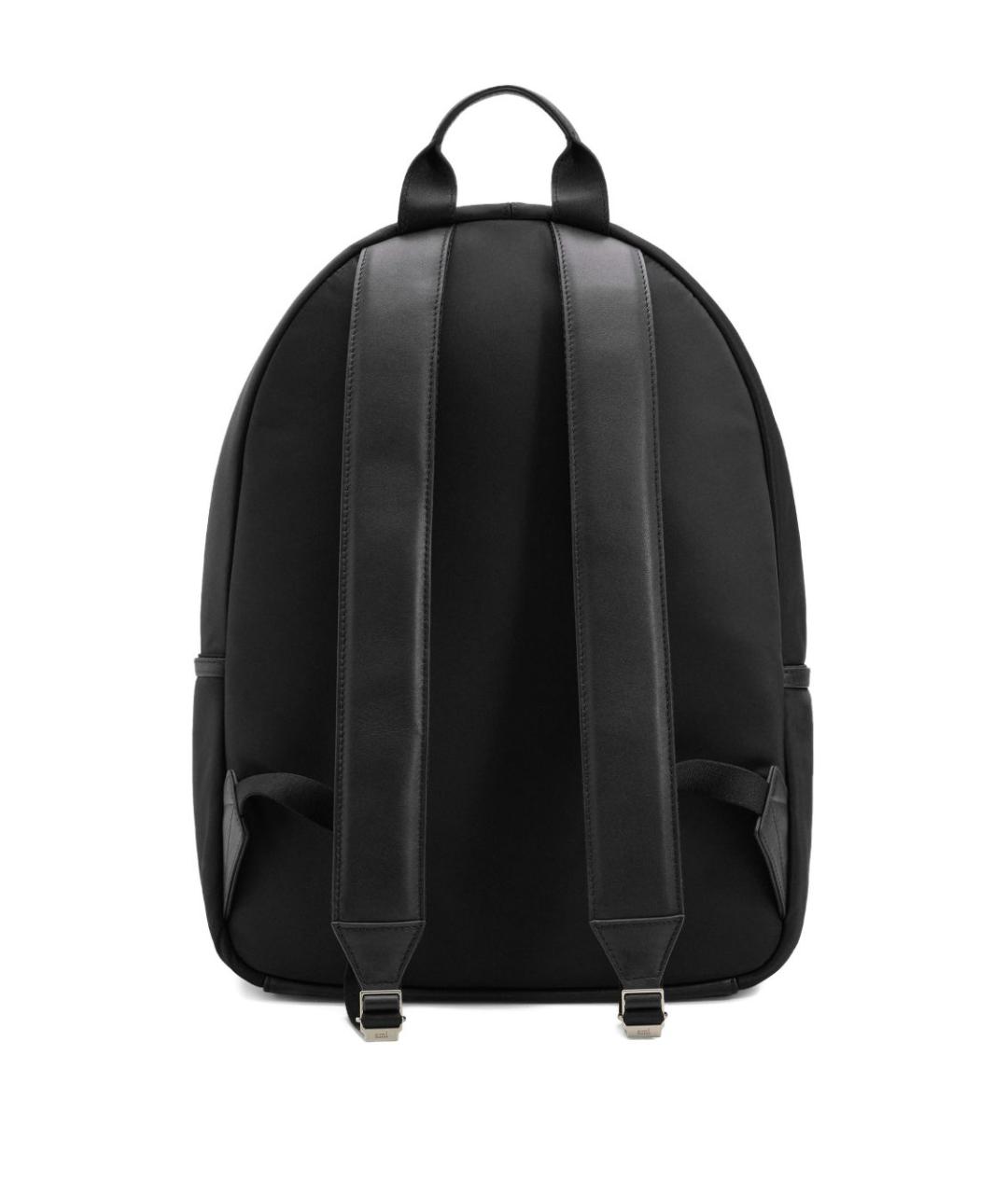 Ami Paris Черный синтетический рюкзак, фото 3