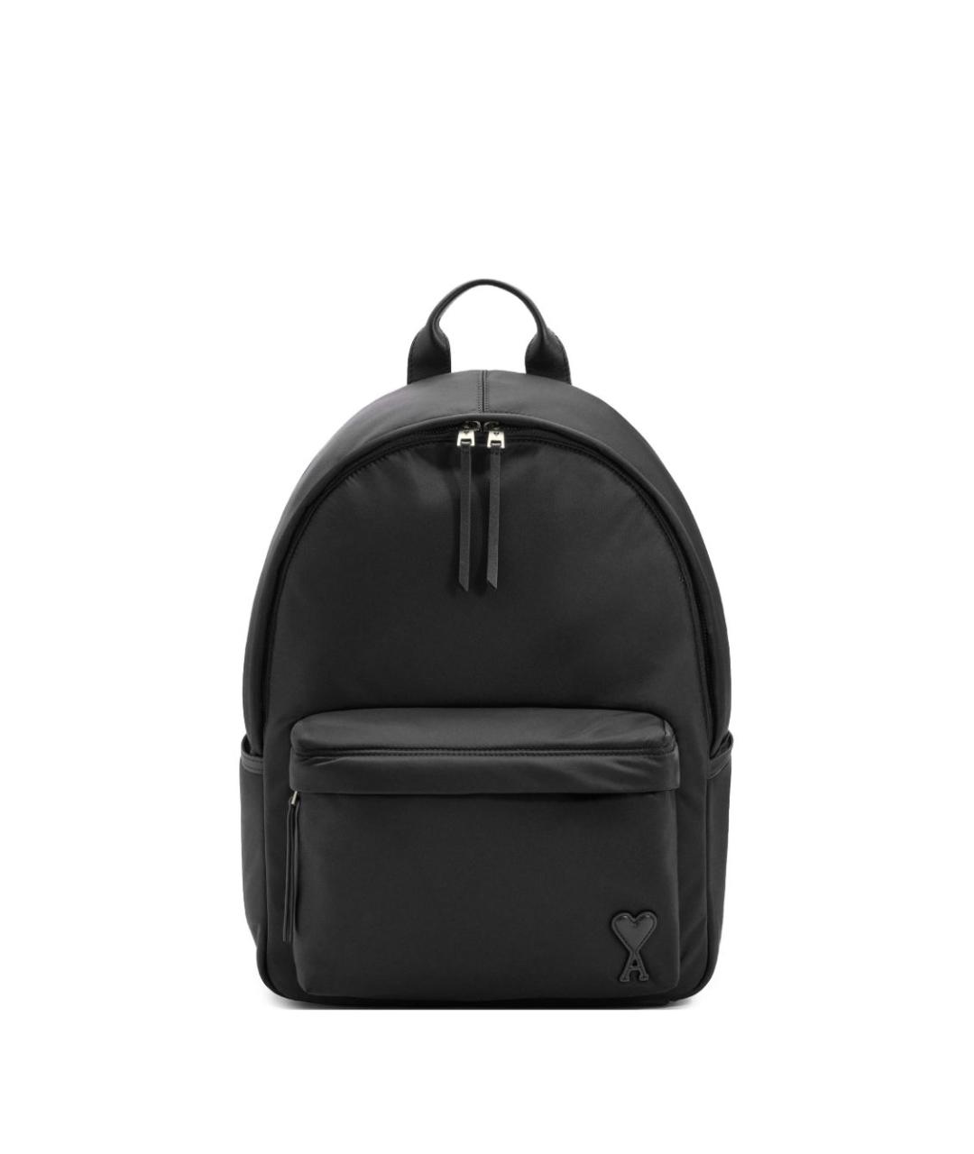 Ami Paris Черный синтетический рюкзак, фото 1