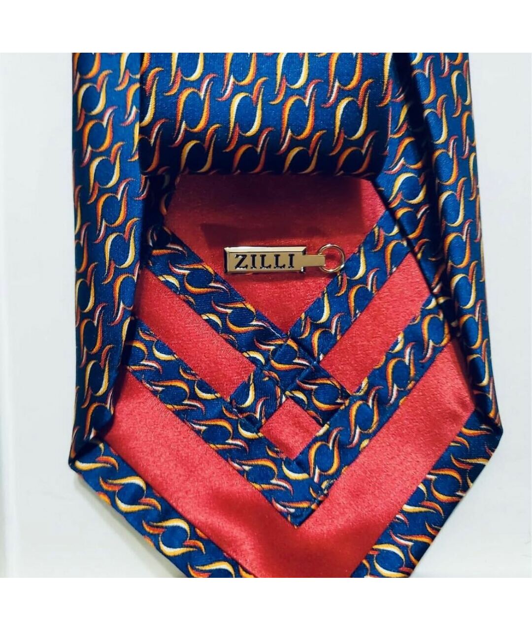 ZILLI Мульти шелковый галстук, фото 8