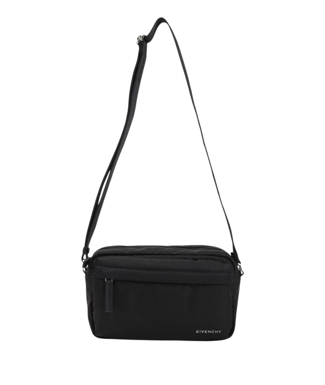 GIVENCHY Черная синтетическая сумка на плечо, фото 2