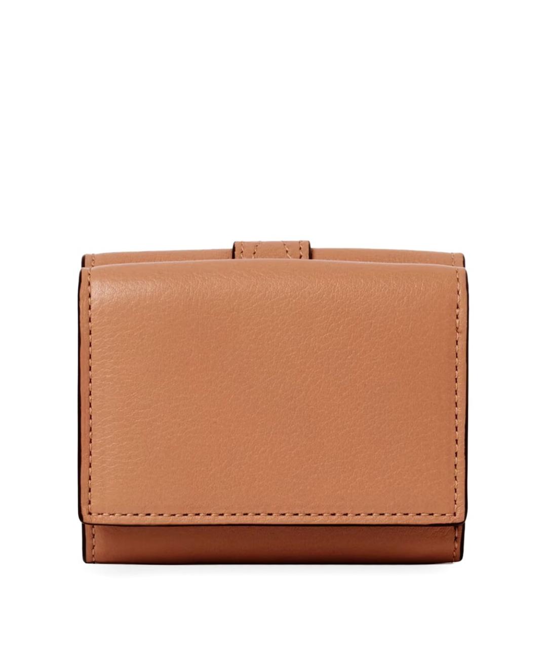 CHLOE Коричневый кожаный кошелек, фото 2