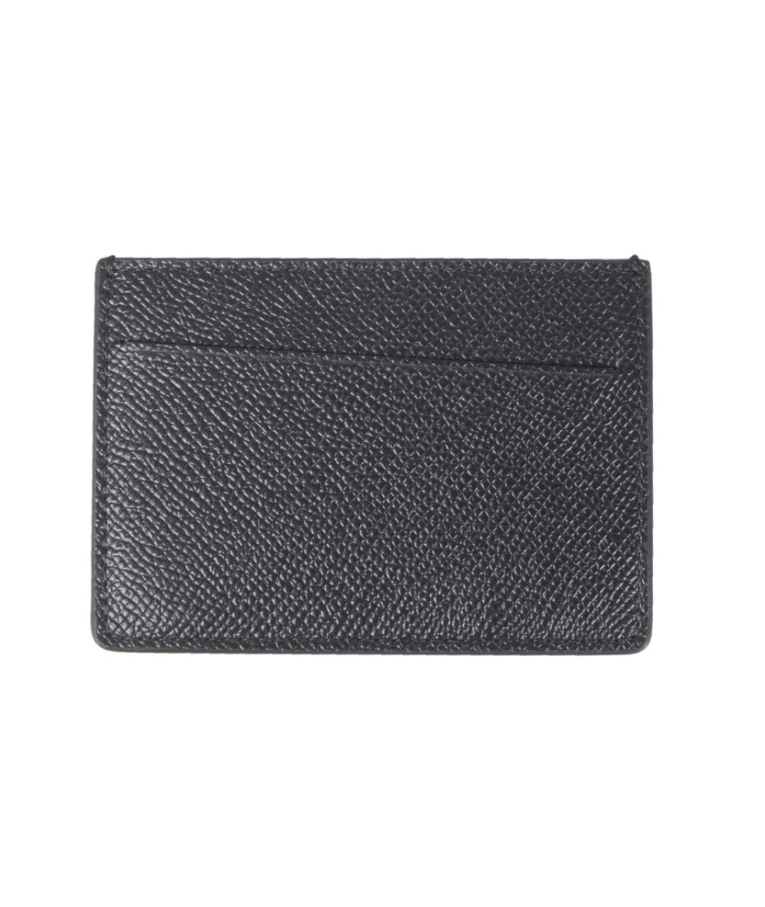 MAISON MARGIELA Черный кожаный кардхолдер, фото 4