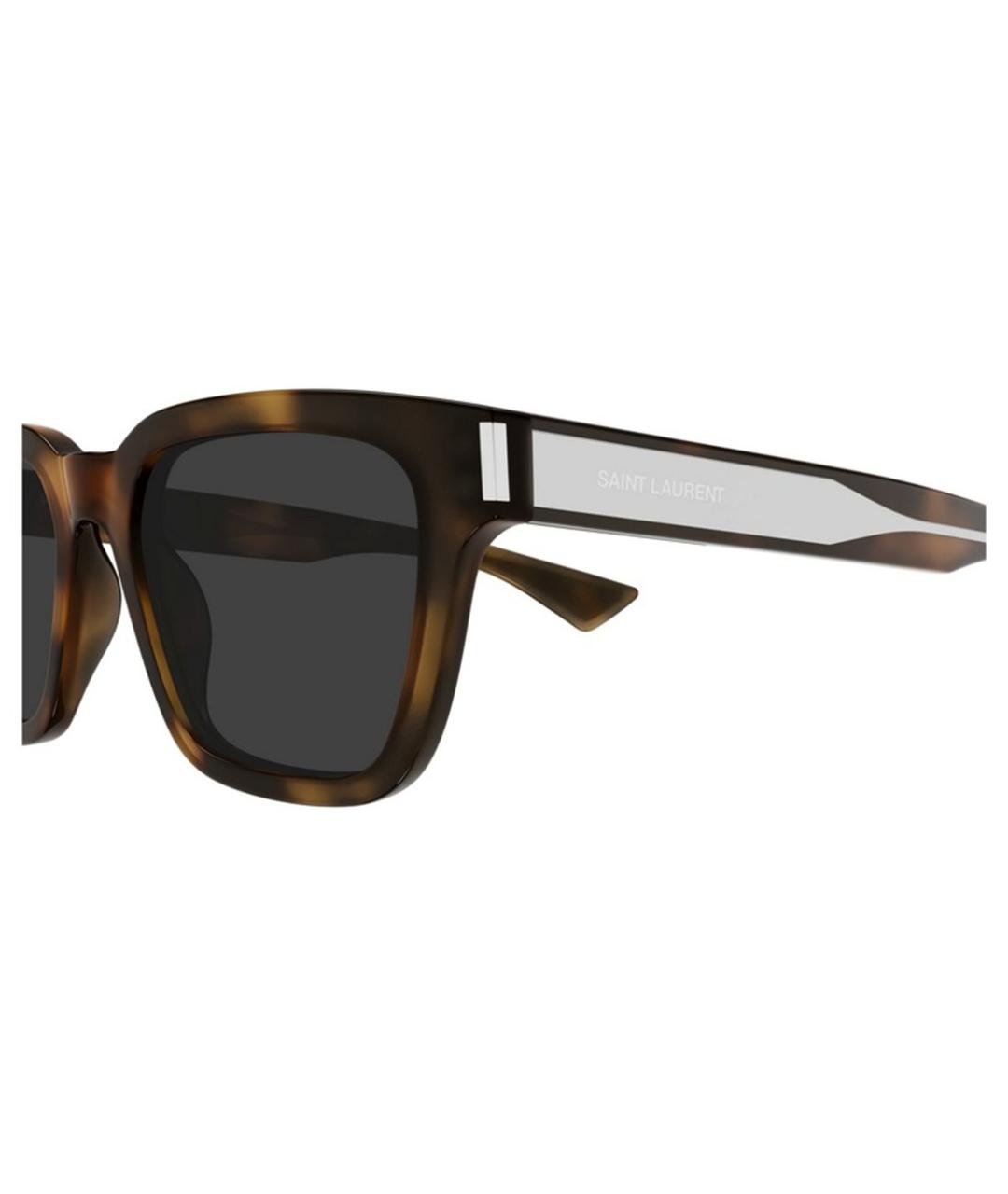 SAINT LAURENT Мульти пластиковые солнцезащитные очки, фото 3