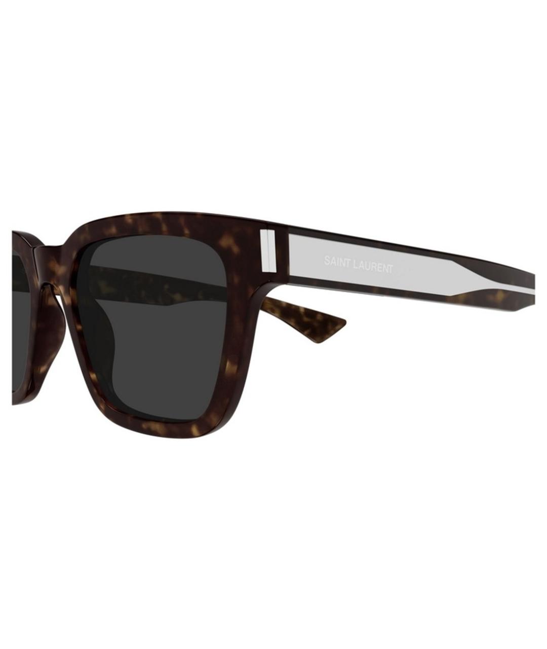 SAINT LAURENT Мульти пластиковые солнцезащитные очки, фото 3