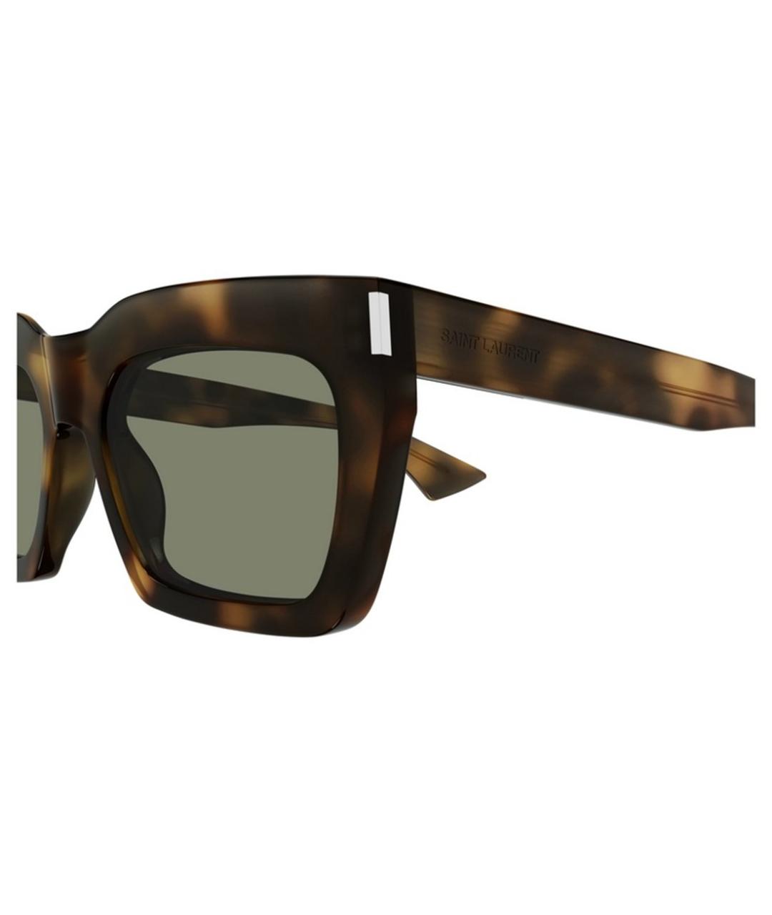 SAINT LAURENT Мульти пластиковые солнцезащитные очки, фото 3