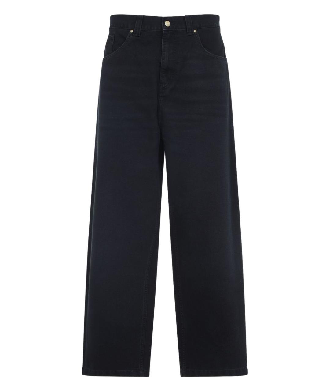 CARHARTT WIP Черные хлопковые повседневные брюки, фото 1