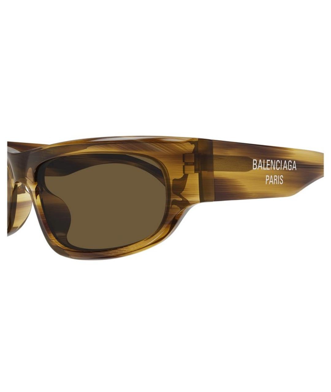 BALENCIAGA Мульти пластиковые солнцезащитные очки, фото 3