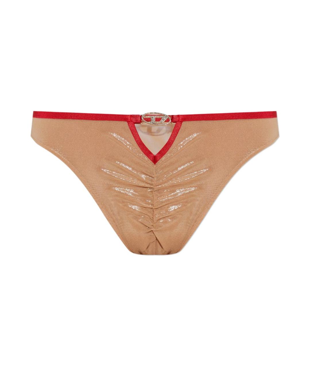 DIESEL Бежевые трусы, фото 1