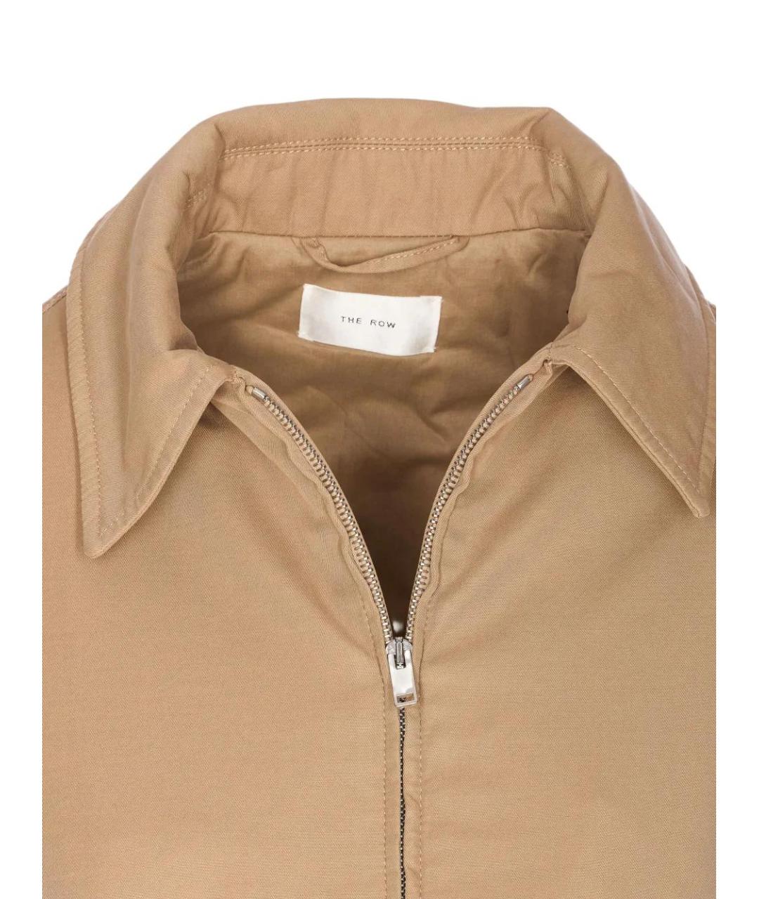 THE ROW Бежевая хлопковая куртка, фото 4