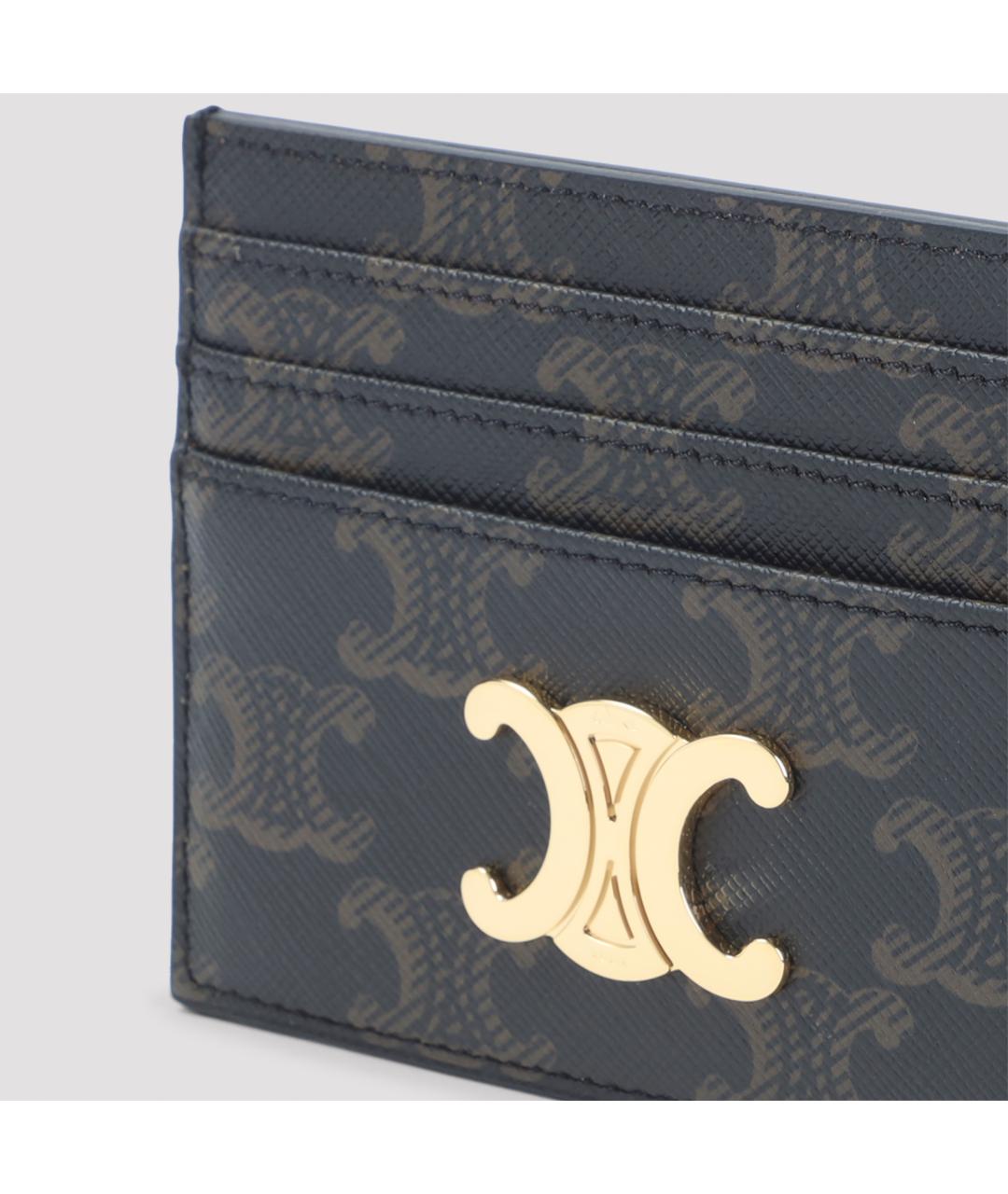 CELINE Мульти кожаный кардхолдер, фото 4