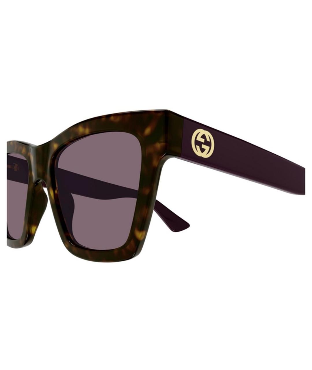 GUCCI Мульти пластиковые солнцезащитные очки, фото 3