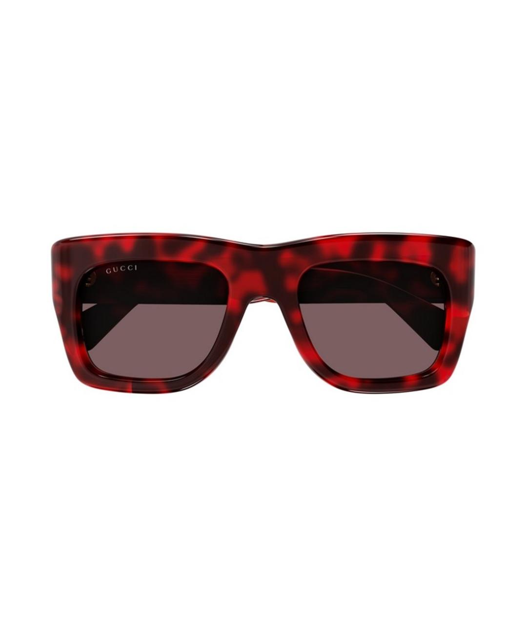 GUCCI Красные солнцезащитные очки, фото 2