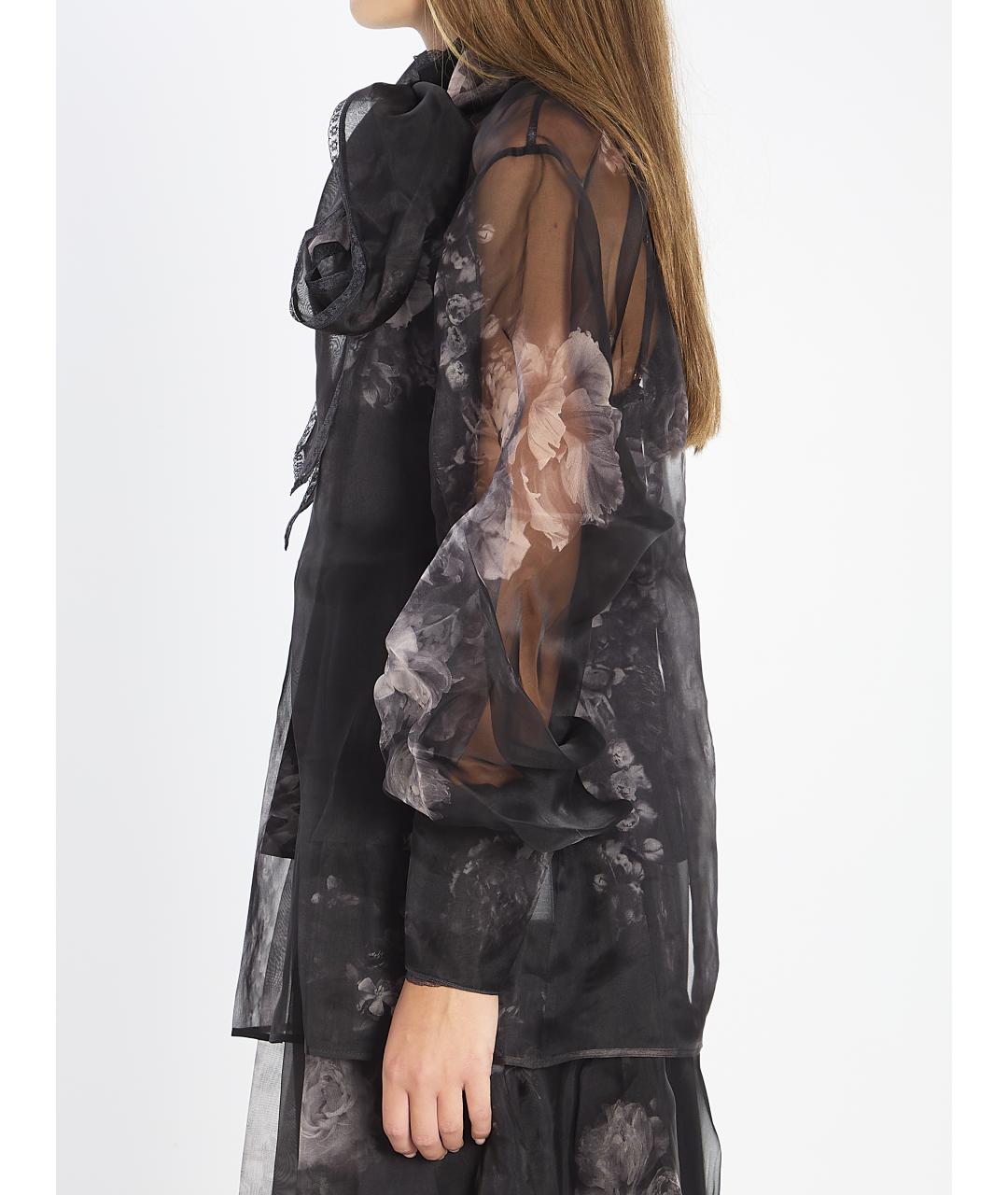 ZIMMERMANN Черная шелковая блузы, фото 3