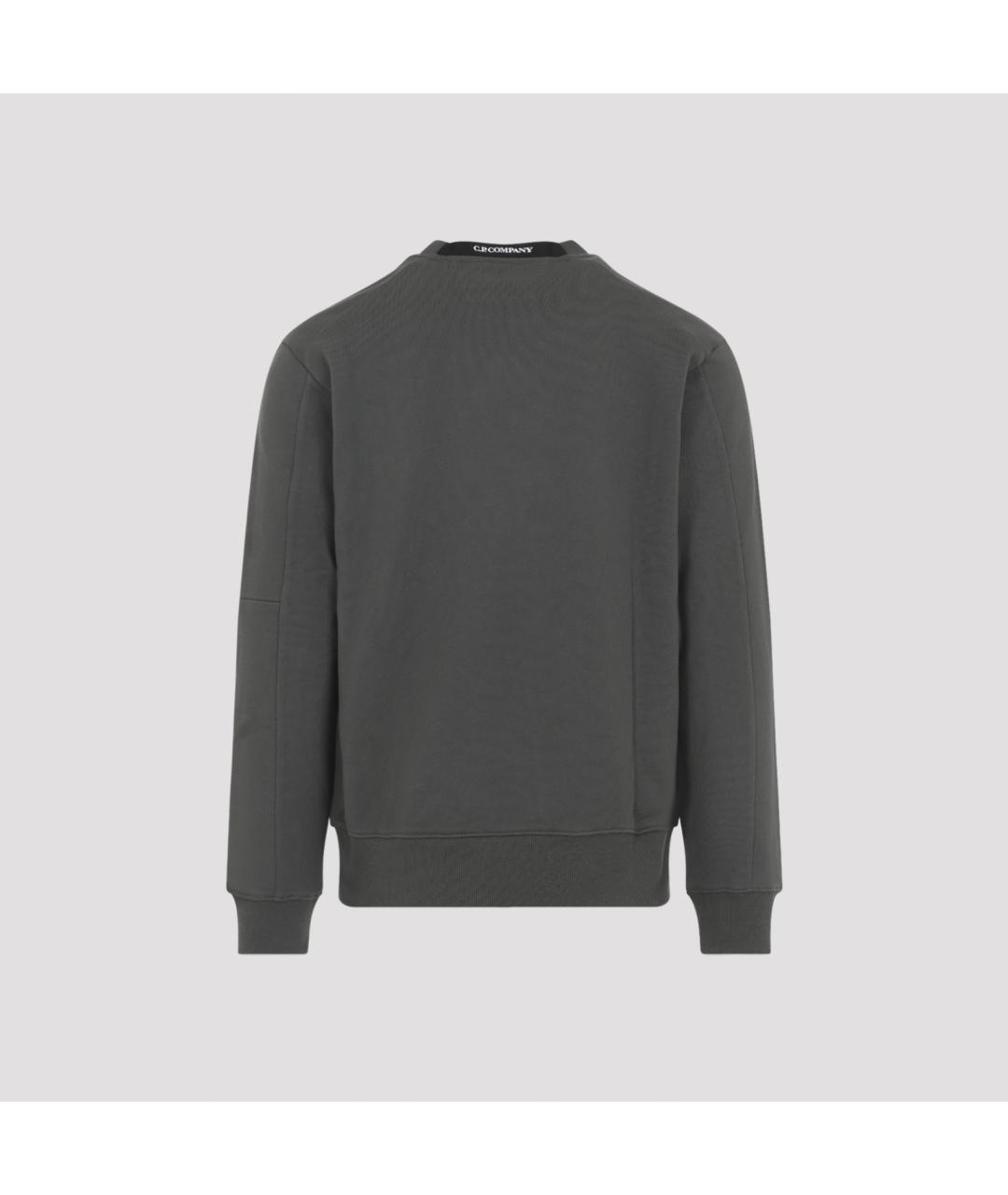 CP COMPANY Серый хлопковый джемпер / свитер, фото 3